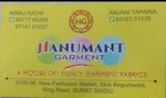 Business logo of Hanumant garment