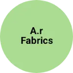 Business logo of A.R fabrics