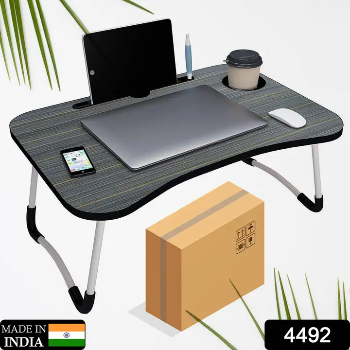 4492 Multi-Purpose Laptop Desk for Study and Reading with Foldable Non-Slip Legs Reading Table Tray  uploaded by DeoDap on 3/10/2023