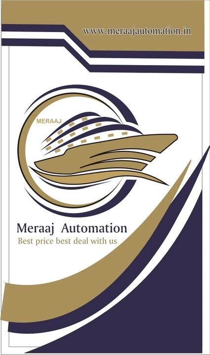 Visiting card store images of MERAAJ AUTOMATION