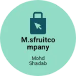 Business logo of m.sfruitcompany