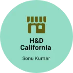 Business logo of H&d California