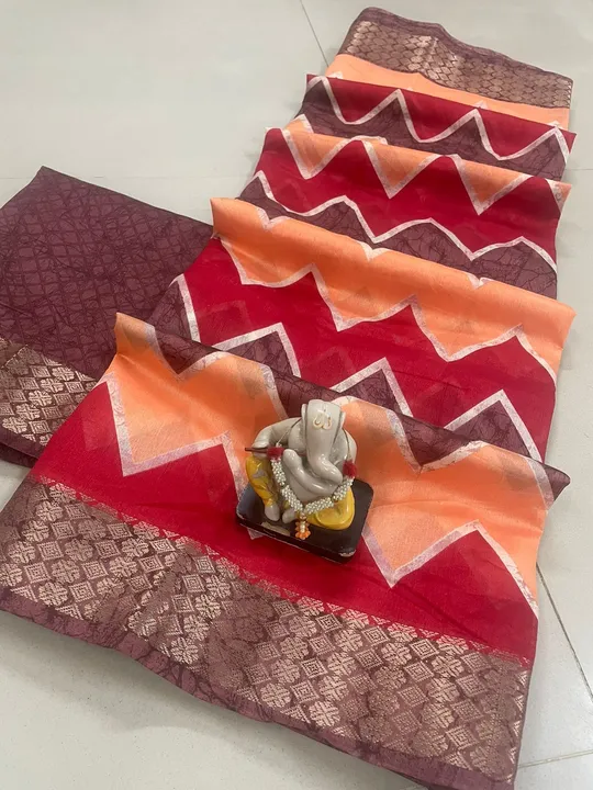 Soft cotton sarees  uploaded by Trupti Creation on 3/10/2023