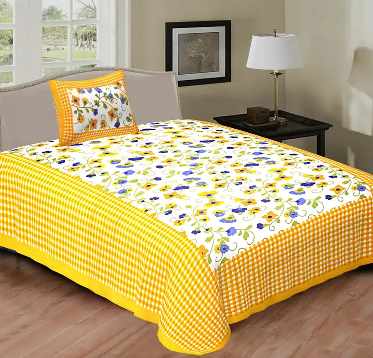 *Rajasthani Cotton single bed Bedsheets*


 uploaded by Ayush Handicarft on 3/10/2023
