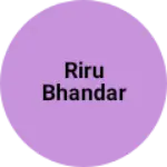 Business logo of Riru Bhandar