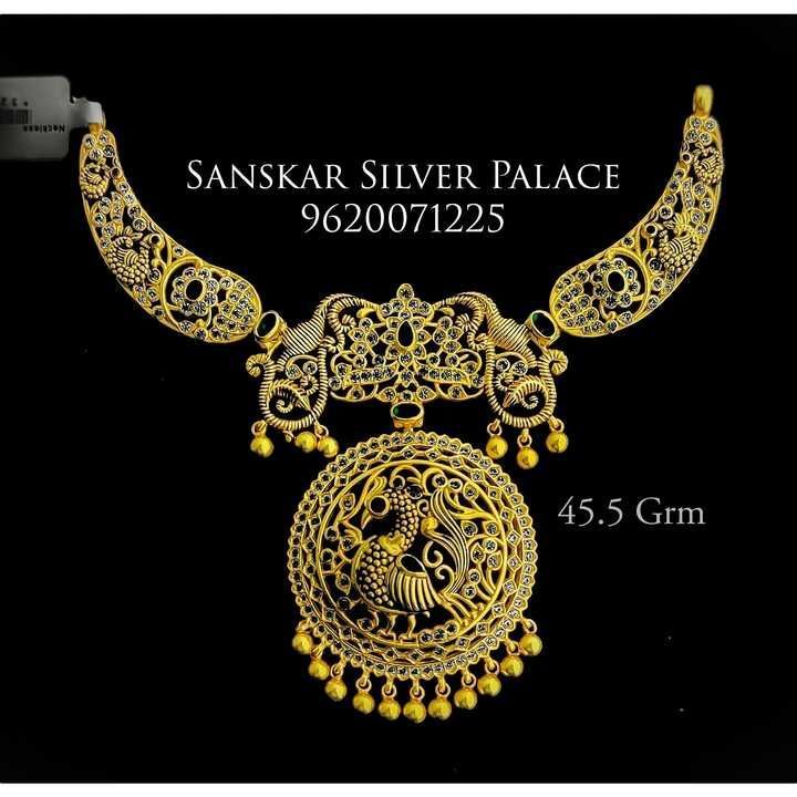 Short necklace uploaded by Sanskar silver palace on 2/25/2021