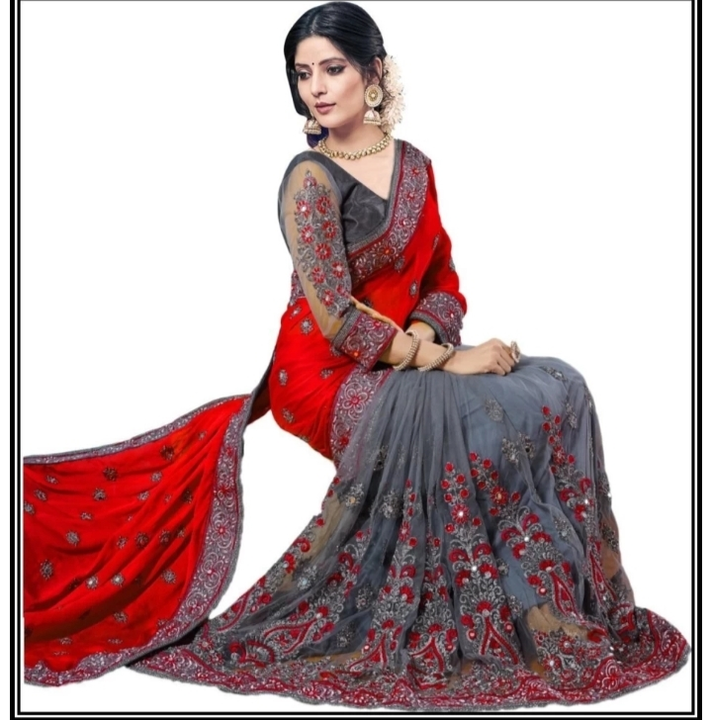 Embroidered Saree  uploaded by Glamour World on 5/22/2024