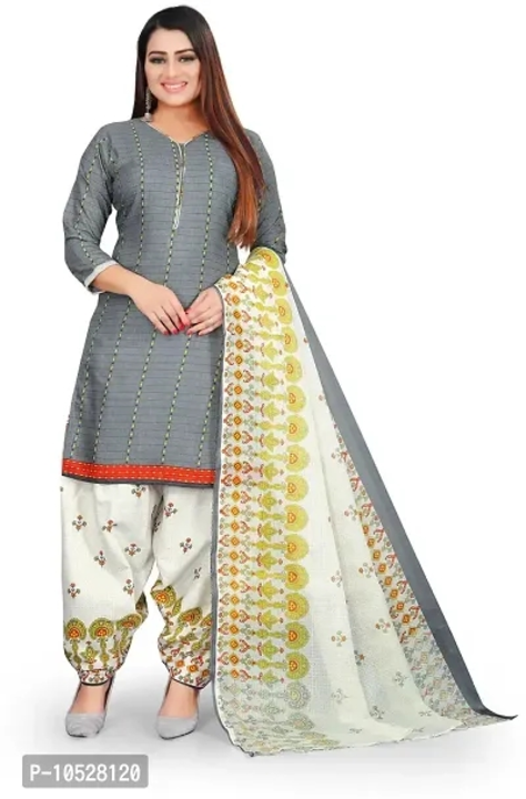 Fancy Womens Cotton Printed Dress Material With Dupatta uploaded by Shreeji New Fashion on 3/10/2023