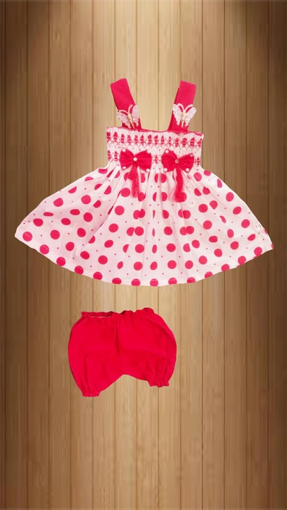 Baby frock pure cotton  uploaded by SR STAR ENTERPRISE on 5/29/2024