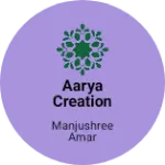 Business logo of Aarya creation