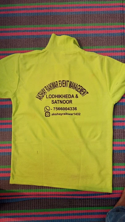 T-shirt printing  uploaded by business on 3/11/2023