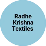 Business logo of Radhe Krishna textiles