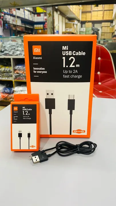 Mi V8 and Type C 100% Care Og Cable  uploaded by Anshul Mobile Accessories  on 5/30/2024
