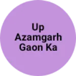 Business logo of UP azamgarh gaon ka naam lalpur baksho