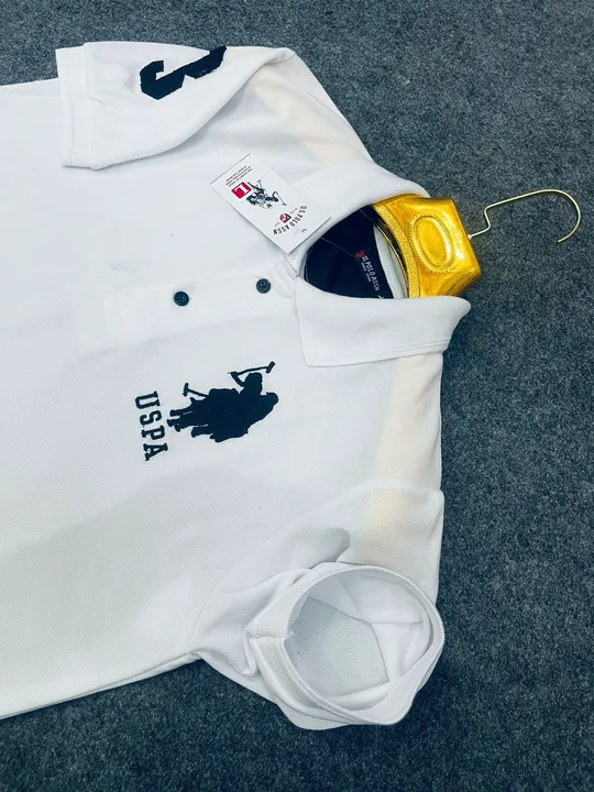 BRAND: US POLO
*EMBROIDERY ON FRONT AND ON ARM*
*WITH CHAND AND CHALK*
MATCHING US POLO BUTTON 
GSM: uploaded by Puri enterprises on 3/11/2023