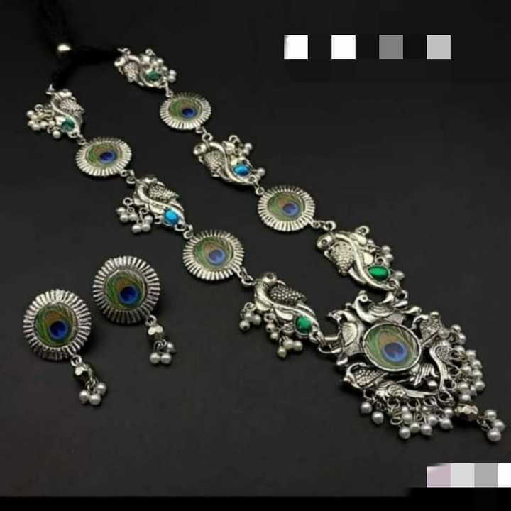 Peacock Necklace uploaded by business on 2/25/2021