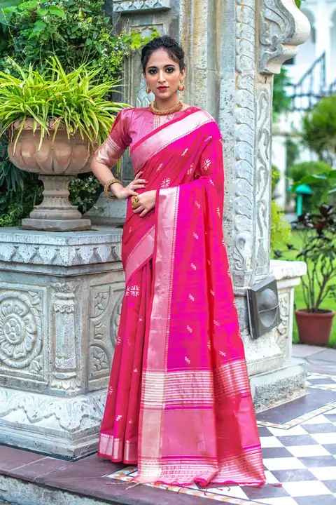 Basuri saree  uploaded by Divya Fashion on 3/11/2023