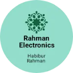 Business logo of Rahman electronics