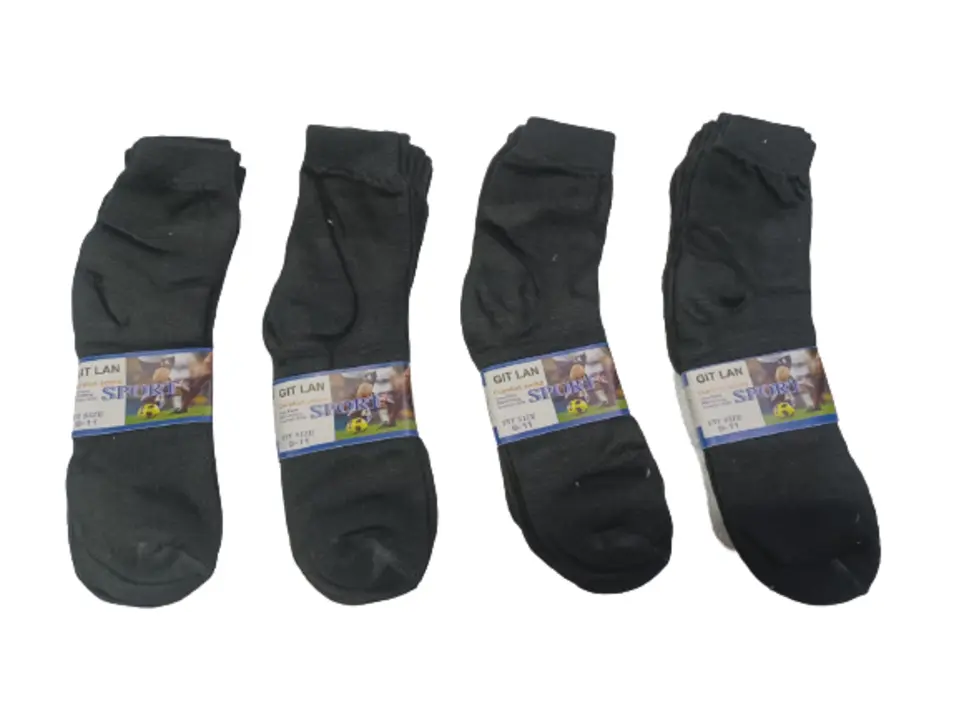 Gents black socks uploaded by M.K. Enterprises on 3/11/2023