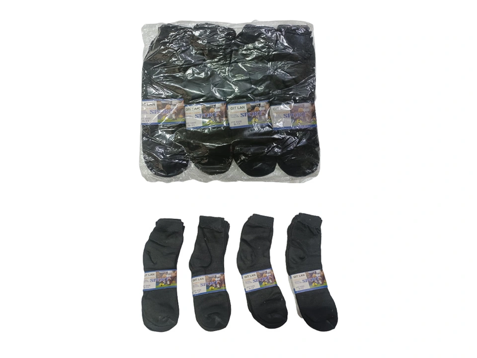 Gents black socks uploaded by M.K. Enterprises on 3/11/2023