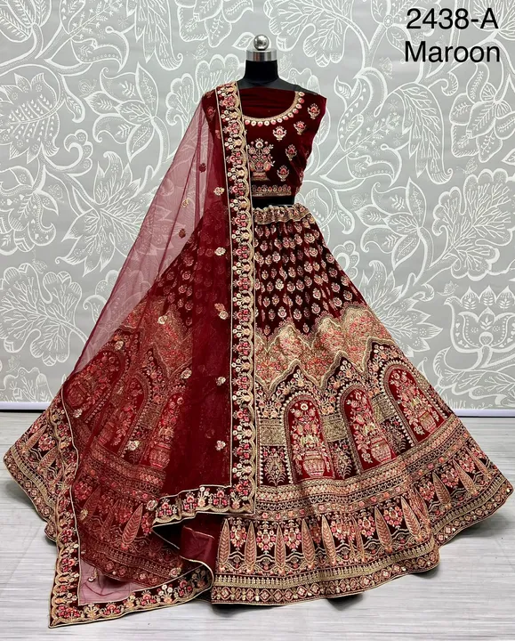 Beautiful Designer Wadding Lahenga Set  uploaded by Arati's Woman's 'Ethics Wear on 3/11/2023