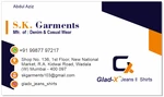 Business logo of Glad-X (S.K. Garments)