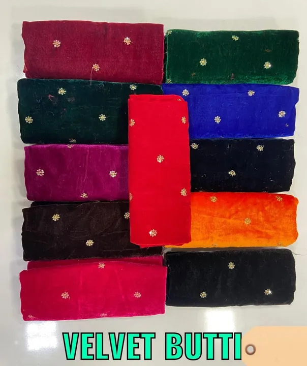Velvet butti quality  uploaded by Mysore cloth depot  on 3/11/2023