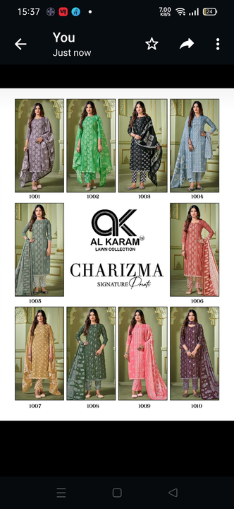 Alkaram  uploaded by Rabbani fabrics on 3/11/2023