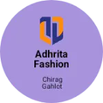 Business logo of Adhrita fashion