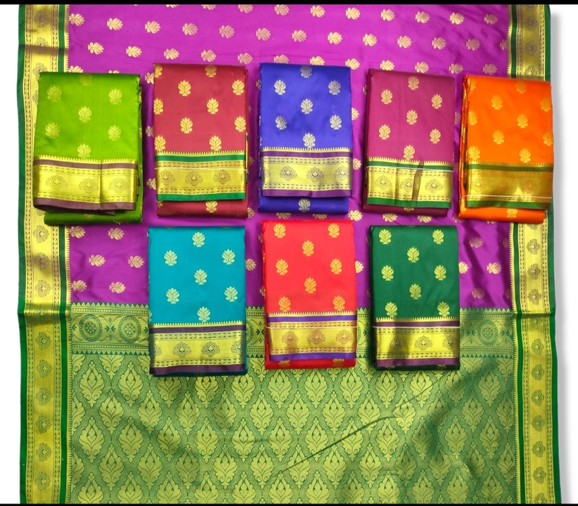 Heavy sholder silk saree uploaded by Kasturi Sarees on 3/11/2023