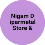 Business logo of Nigam diparmetal store & costmetic center