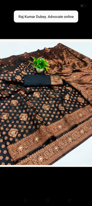 Banarsi design saree uploaded by S.R ENTERPRISE on 3/11/2023