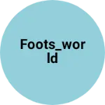 Business logo of Foots_world