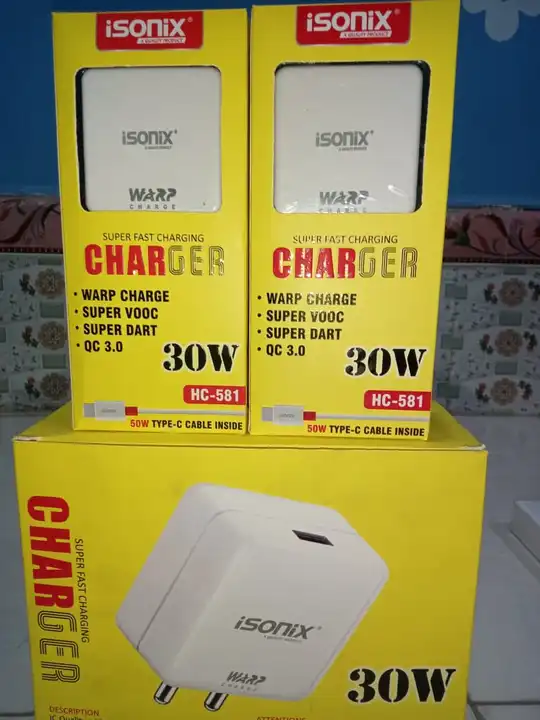 Isonix 30W type C faste charging  uploaded by VERMA MOBILE CARE on 3/11/2023