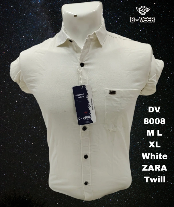 Zara Twill     only white  uploaded by Manoj creation on 3/11/2023