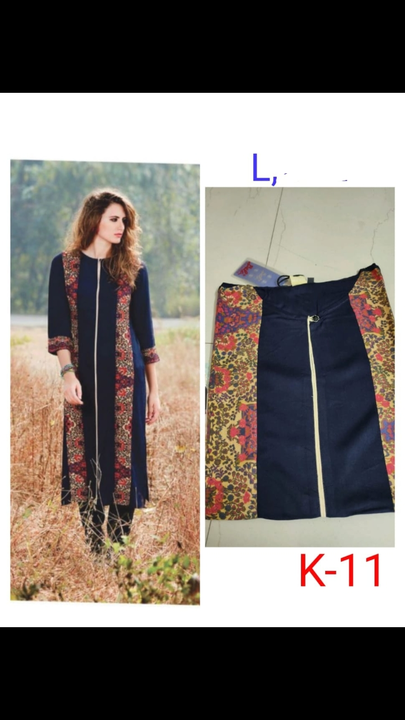 Product image with price: Rs. 350, ID: printed-kurti-af9b4d48