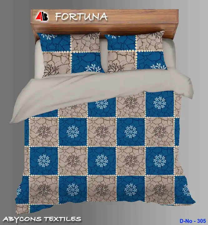 Product image of Fortuna bedsheets design , ID: fortuna-bedsheets-design-c51690e8