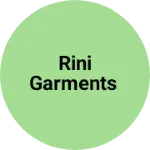 Business logo of Rini Garments