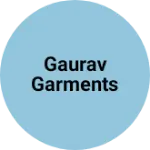 Business logo of Gaurav garments