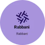 Business logo of Rabbani