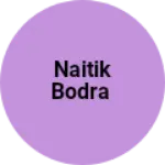 Business logo of Naitik bodra