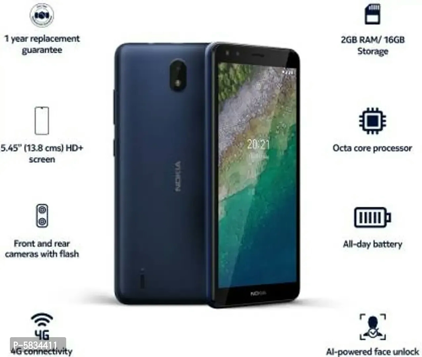 *Nokia c01 Plus*

 *
This product is non-returnable


⚡⚡ Hurry, 9 units available only
Hi, check out uploaded by business on 3/11/2023