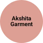 Business logo of Akshita garment