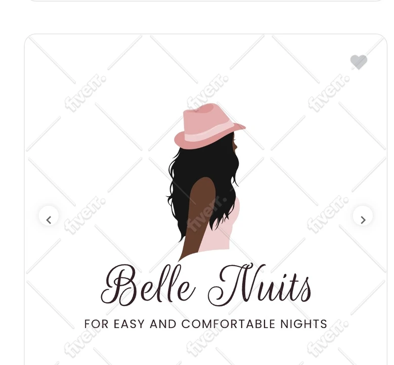 Visiting card store images of Belle Nuits