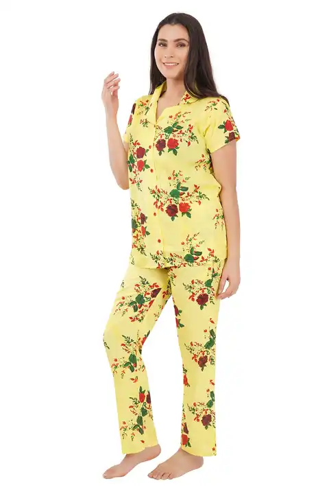 Product image of Cotton Night Suit (M,L,XL), ID: cotton-night-suit-3ee636df