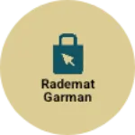 Business logo of Rademat garman