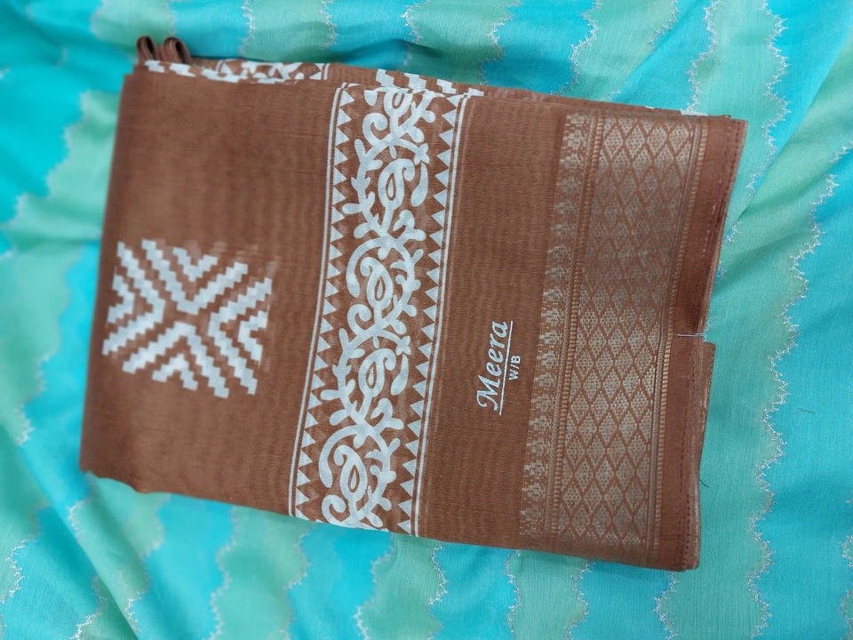 Cotton jequard patta  uploaded by N K SAREES  on 3/11/2023