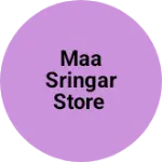 Business logo of Maa sringar store