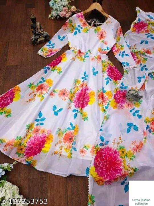 Adhrika Refined Kurti  uploaded by Uzma fashion collection online mino mall on 3/11/2023