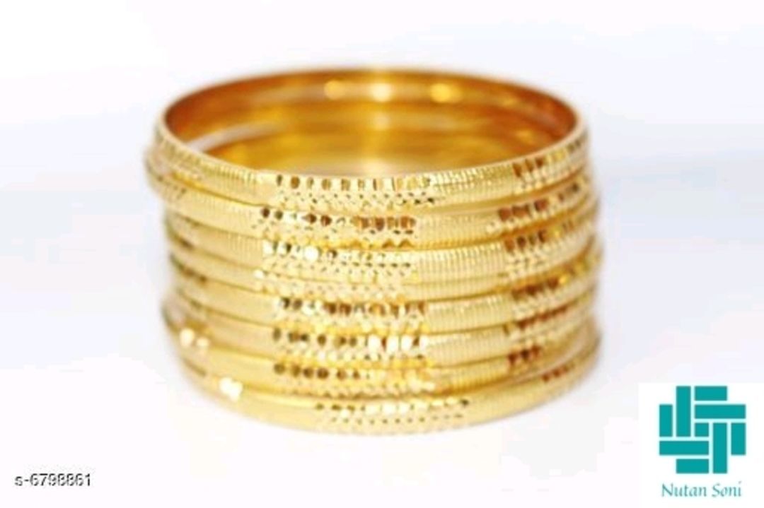 Post image Princess Elegant Bracelet &amp; Bangles

Base Metal: Alloy
Plating: Gold Plated
Sizing: Non-Adjustable
Multipack: Pack of one , pack of two , pack of four as shown in picture
Sizes: 2.2, 2.4, 2.6, 2.8

For More quires regarding this product
WhatsApp on 8298549919